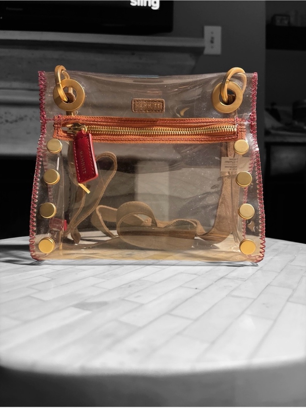 Hammitt Small Tony Clear Stadium Bag